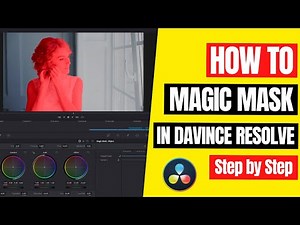 How to use MAGIC MASK in Davinci Resolve Studio