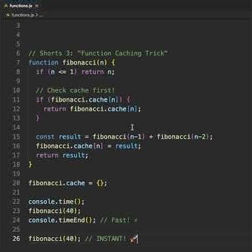 Function Caching Trick #coding #frontendcourse #javascript
