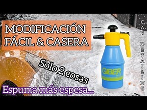 How to make THICK FOAM with Giber SPRAYER?