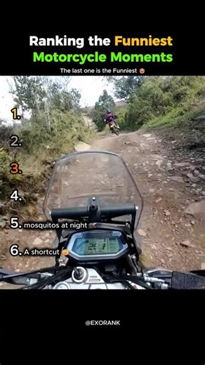 Ranking the Funniest Motorcycle Moments 🏍️😂 #funny #motorcycle