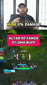 M+ INSANE 3% DMG BUFF | ALTAR OF FANGS