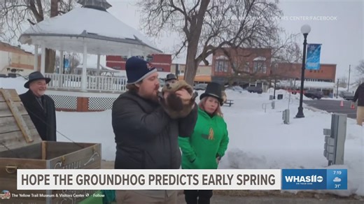 Groundhog showdown: Phil predicts more winter, others call for early spring