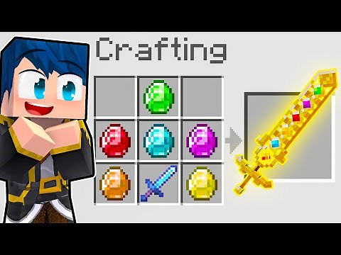 HO CREATO LA SPADA DELL'INFINITO SU MINECRAFT!