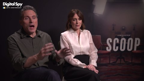 Gillian Anderson & Billie Piper on recreating iconic interview | Scoop