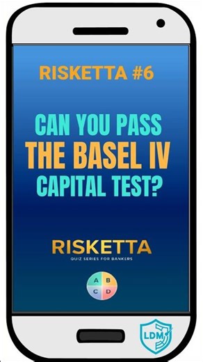 Risketta #6: Can You Pass the BASEL IV Capital Test? 📉🏦#Shorts