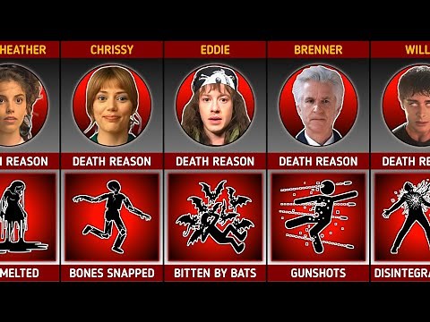 How Characters Died in Stranger Things (Season 1 to 5) | Stranger Things Comparison 2026