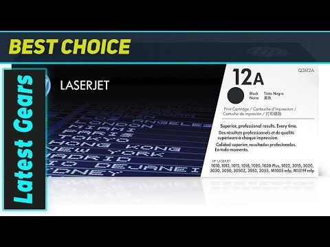 HP 12A Black Toner: The Ultimate Choice for Flawless LaserJet Prints