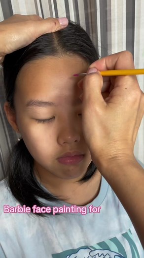 Easy Barbie Face Paint Ideas Tutorial