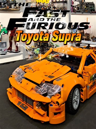 LEGO Fast & Furious Toyota Supra MK4 Build Experience