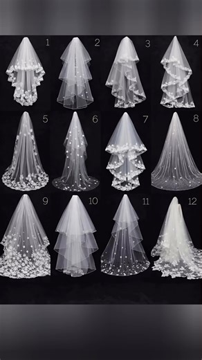 VEIL STYLES 1-12? #shorts #fashion #style