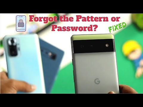 Pixel 6 Pro/6: Forgot the Pattern Password how to remove it!