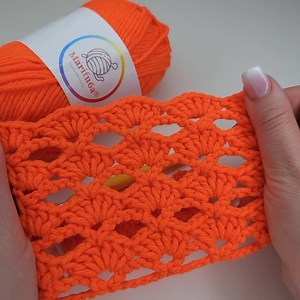 🌸How to crochert simple shell stitch 🧶 | Crochet&Knitting by marifu6a