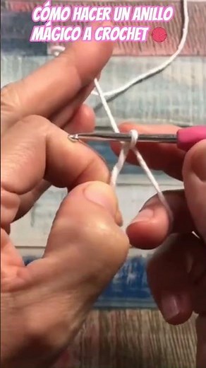 How to crochet a magic ring