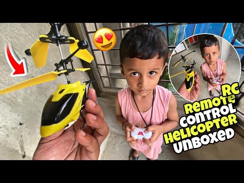 Remote Control RC Helicopter Unboxed Finally 😍