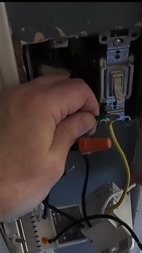 Wiring a new timer switch #diy #diyprojects #switch #electrical