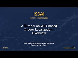 A tutorial on WiFi-based Indoor Localization: Overview