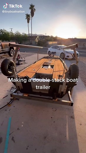 DIY Double-Rig Trailer for Small Watercraft