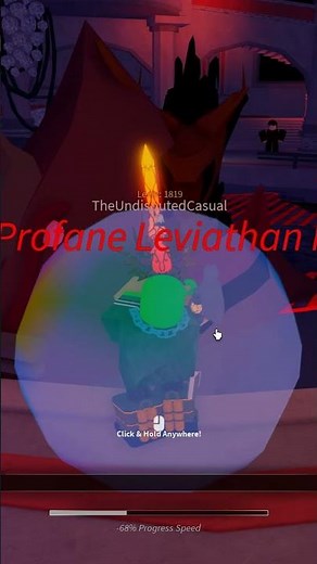 I Caught the Mastered Profane Leviathan in Fisch!