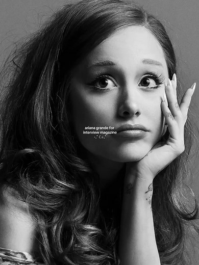 Ariana Grande's Stunning Photoshoot for Interview Magazine