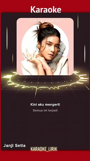 Karaoke Janji Setia - Mahalini dengan Lirik