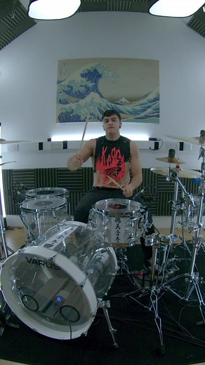 Explosive Drumming Performance by Akudama | Alpha Wolf Drummer