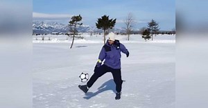 Arif Aiman tunjuk skil main atas salji | Harian Metro