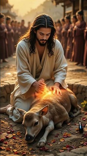 BELIEVE IN GOD | The Deer Was Gone… Until Jesus Touched It 🦌✨ #jesus #faith