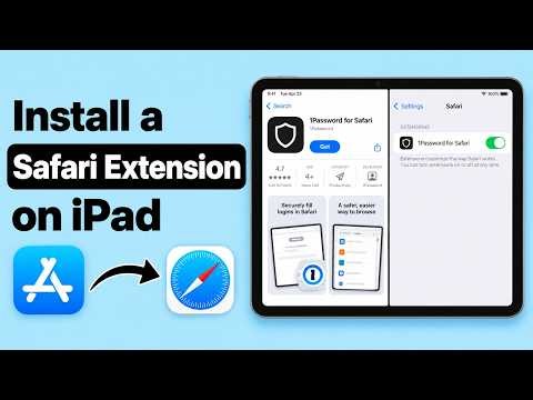How to Install a Safari Extension on iPad
