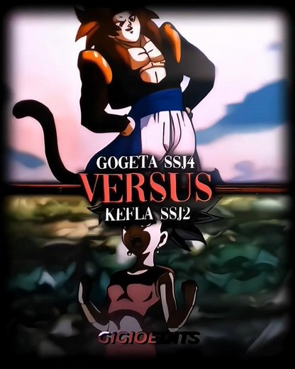 Gogeta ssj4 vs Kefla ssj2 | DBGT x DBS