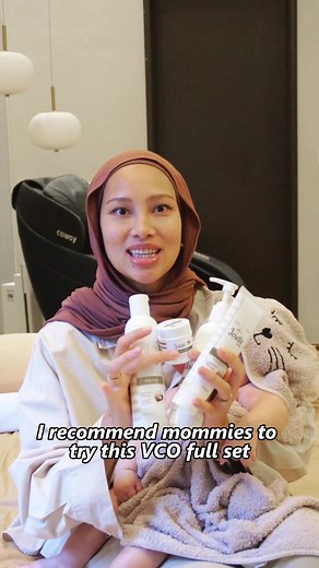 Produk Set VCO Baby Joielle ni bagus sgt sebab bagi kelembapan dekat kulit idris🥰❤️ @joiellebabyhq @joiellebaby #productbabycare #produkbayiterbaik