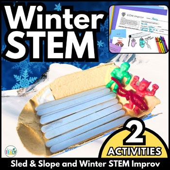 Fun Day Before Winter Break or Back to School After Winter Break Activities STEM