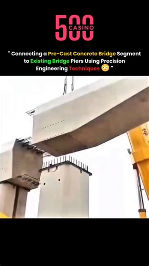 x on Instagram: "This method requires carefully aligning the rebar (reinforcing bars) in the new section with those already set in the piers, which ensures correct load transfer and maintains the structure's integrity. This precise alignment is crucial for the bridge's overail safety, strength, and long-lasting durability. (No copyright intended, DM for credit or removal) #internet #tech #technology #facts #technologytrends #reelsviral #history #innovation #experiment #experiments #science #usa 