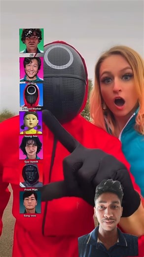 Which SQUID GAME character you are green screen shorts?#squidgame #shorts