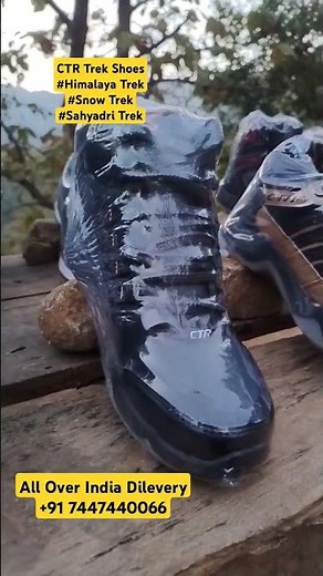 CTR Trek Shoes #himalayas #snowtrek #shoes #sahyadritrek #outdoorshoes #ctr #trekshoes #trek #oonaad