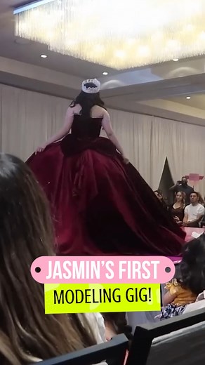 34K views · 93 reactions | Jasmin's first modeling gig ✨ #reels #fashion #fashionmodel #modeling #viralreels #fun | Karina Garcia | Facebook