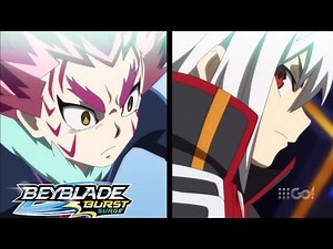 Beyblade Burst Surge ENGLISH DUB EP 22 Lain & Shu vs Lui & Danté