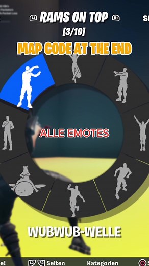 Alle Emotes in Fortnite - Emote Map and More!