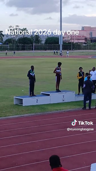 Highlights from the 100m Dash at National 2026