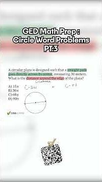 ASVAB Arithmetic Reasoning: Solving Circular Plaza Circumference Problems