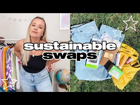 how to make EASY, affordable, SUSTAINABLE swaps *for beginners*!