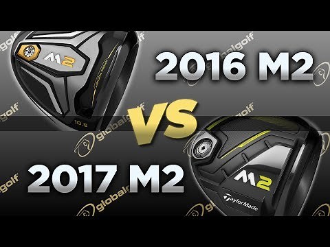 TaylorMade M2 Driver - 2016 vs 2017
