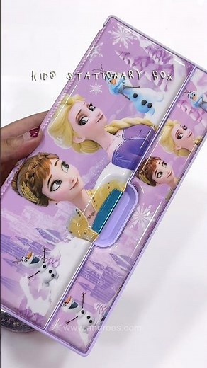Cutest Kids Stationery Box 🎒✨ | All-in-One Cute Storage Kit | Angroos Minis