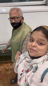 1.1M views · 7.4K reactions | took air india flight my travel experience with dad in business class dekho kya kya mila (this is my personal view n video is made taking care to other's privacy) vlog 36 delhi se london ka safar | Chatpati_shikha | Facebook