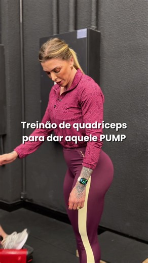 Treinão de quadríceps para sair com ele fritando 🔥🔥🔥 Já salva esse vídeo para testar no próximo treino! #angelaborges #treinofeminino #academia #legpress #gymtok