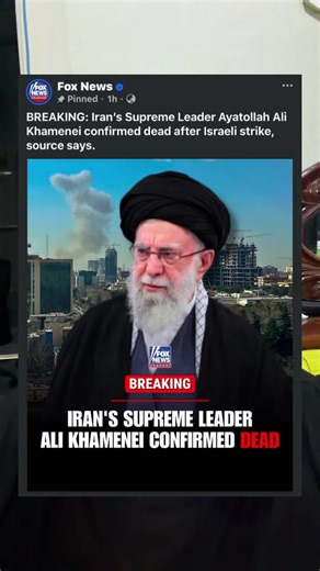 Breaking News: Iran's Supreme Leader Ali Khamenei Dead?