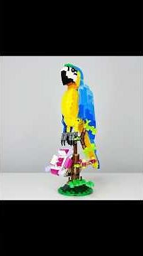 LEGO Creator 3in1 Exotic Parrot (31136) Timelapse Build