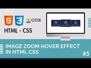 Creating a Zoom Effect on an image on hover using CSS