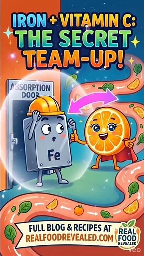 “The Iron & Vitamin C Connection: How Vitamin C Boosts Iron Absorption”