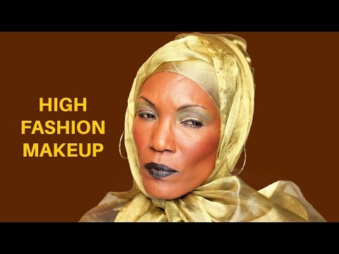 BEAUTY MAKEUP TUTORIAL FOR A HIGH FASHION LOOK