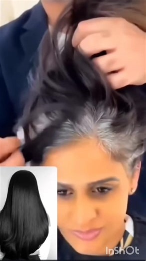 How To Make Black Hair Naturally At Home #shortsvideo #homeremedies #ytshorts